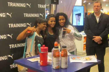 VENGA und TASTE OF NATURE bei der PUMA Fitness Lounge in Posthausen