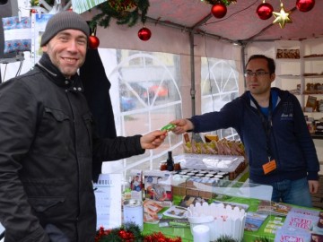 Taste of Nature auf veganem Weihnachtsmarkt